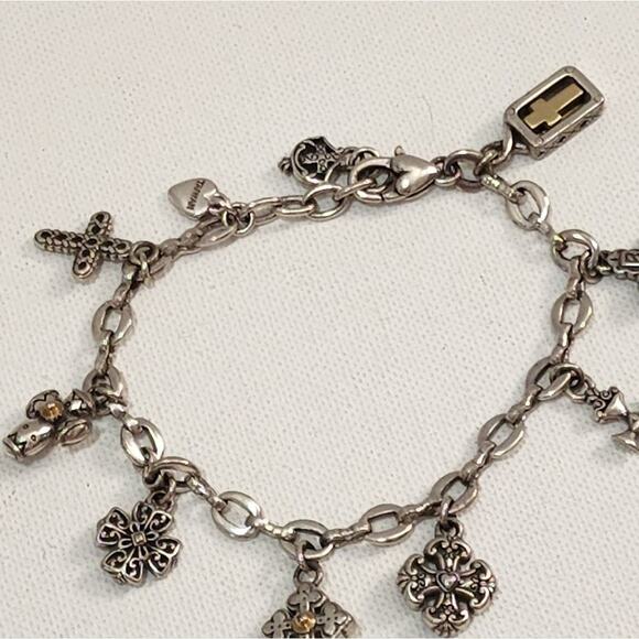 BRIGHTON faith, hope, religious,‎ cross charm bracelet - Picture 5 of 7